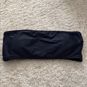 Black Bandeau bathing suit top